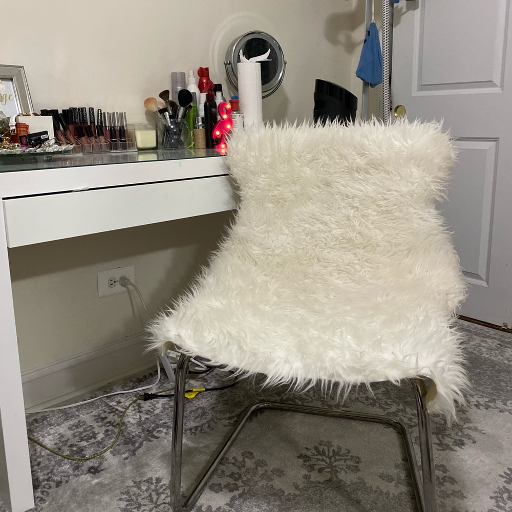 IKEA Tobias transparent chair